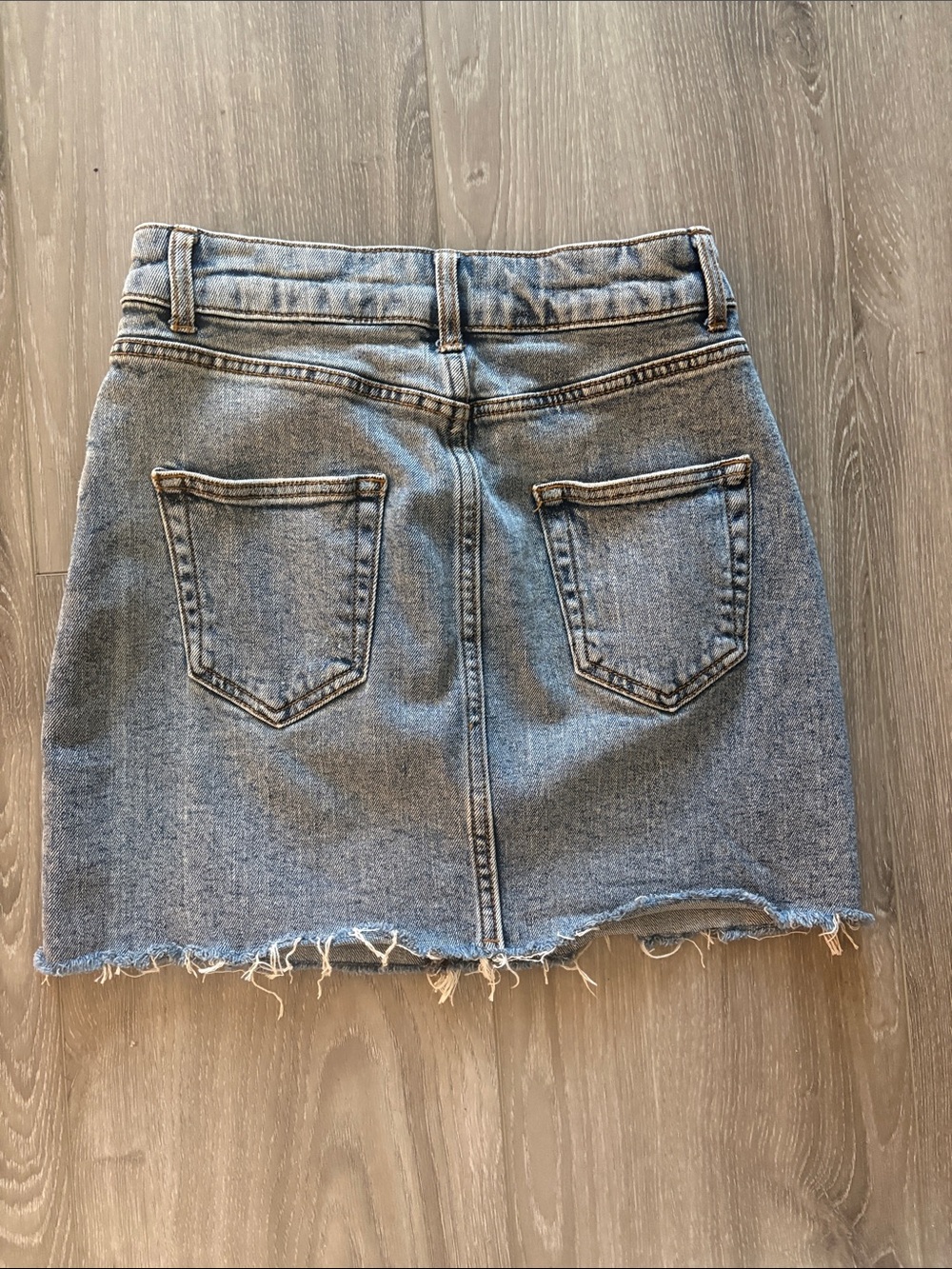 Wild Fable Blue Jean Mini Skirt - Picture 3 of 3